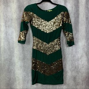 Sequined Party Dress